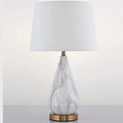 China Modern ceramic warm living room study lamp bedside decoration bedroom lamp retro table decoration table lamp for sale