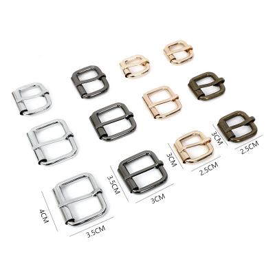 China Custom Metal Accessories Belt Buckle Hardware Square Bag Buckle Backpack Accessories for sale