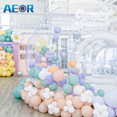 China Party inflatable balloon bubble house new design commercial grade transparent dome inflatable bubble balloon house for sale