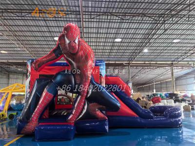 China Inflatable Spider Man Castle Combo Commercial Inflatable Bouncy Jumping Castle for sale