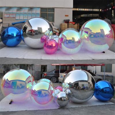 China Color PVC  Inflatable Mirror Ball for  event Decor Customizable Designs and Sizes Available for sale