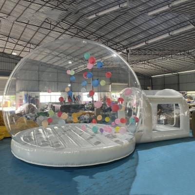 China Commercial Kids Party Inflatable Bubble House Jumping Bouncer PVC for sale