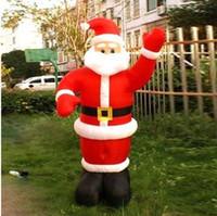 China Customize Size Advertising Inflatable Santa Claus For Christmas Decoration for sale