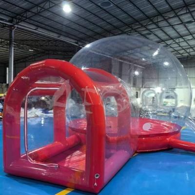 China Outdoor Blow Up Inflatable Bubble Tent Custom Size Inflatable Bounce House With Blower For Party for sale