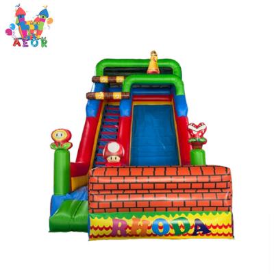 China Family Backyard Adult Inflatable Water Slide Kids Inflatable Slide For Sale for sale