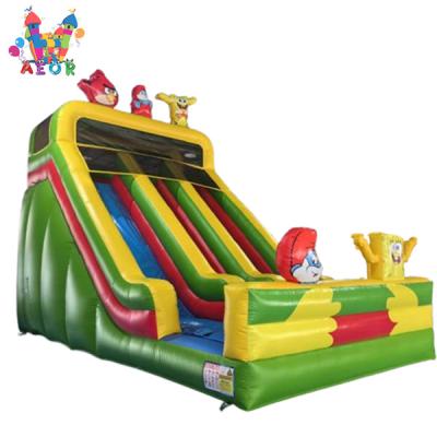 China Commercial Kids Adults Slide Inflatable Play Inflatable Slides Water for sale