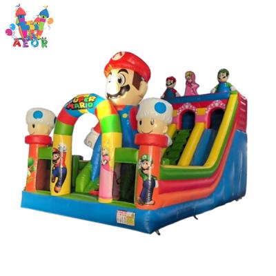 China Kids Jumping Jungle Slide Inflatable Water Slide PVC Commercial Inflatables On Sale for sale