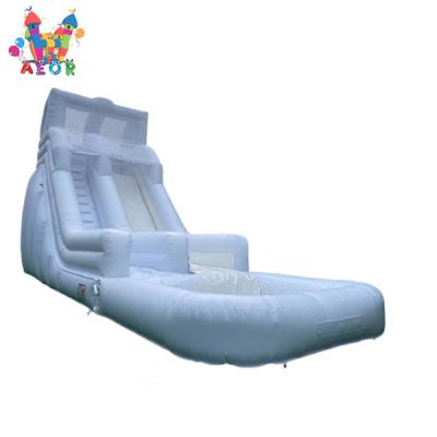 China Custom Commercial Grade PVC Party Rental Toddler Castle Water Slide With Ball Pool for sale