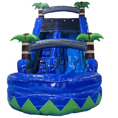 China Inflatable Waterslide For Sale Kids Inflatable Water Slide For Rental Business for sale