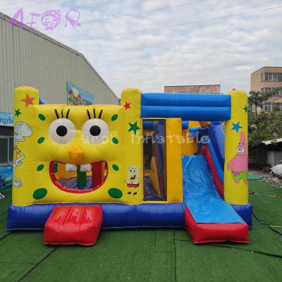 China Outdoor Bouncy Castle Inflatable Kids Commercial Combo Toddler Bounce House With Slide Combo for sale