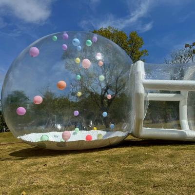 China Inflatable clear dome New design bubble hotel camping inflatable bubble tent bubble house inflatable for sale