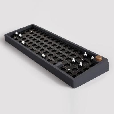 China Custom Mechanical Aluminum Case 65 Keys CNC Full Kit Keyboard Wireless Dual Mode Keyboard for sale