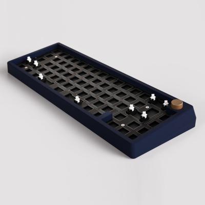 China Custom Mechanical Aluminum Case 65 Keys CNC Full Kit Keyboard Gaming Keyboard Wireless Dual Mode Keyboard for sale