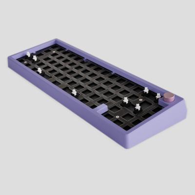 China DIY Keyboard Kit Wholesale 65 Keys Custom Aluminum Case Radio Mechanical Keyboard for sale