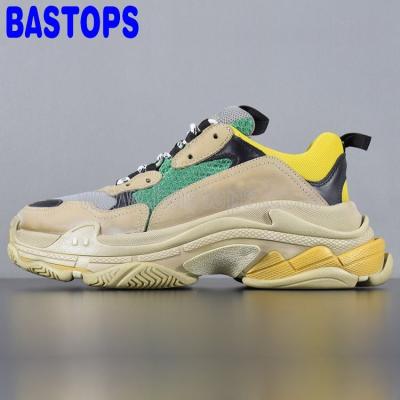 China New USA Trainer High Quality Rubber Brand Men's Sneakers 17FW In Yellow Green For Men for sale