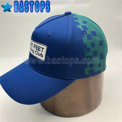 China New Design JOINT Baseball Caps Custom 5 Panel Cotton 100% Baseball Hats for sale