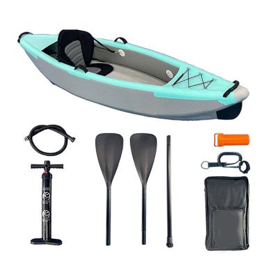 China PVC Kedosport Inflatable Cheap Canoe / Kayak With Pedals for sale