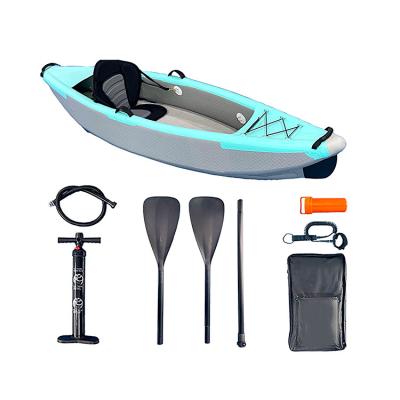 China PVC Kayak Factory New Develop Kedosport Customizable Inflatable Kayak PVC Materials for sale