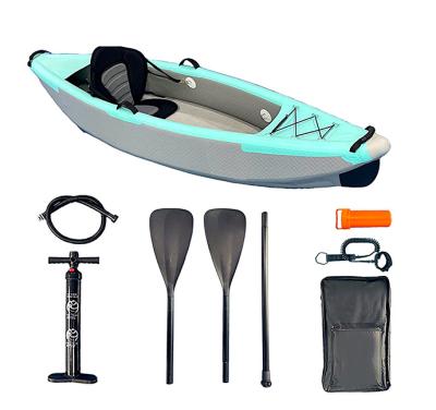 China PVC Best Price Inflatable Kayak Kedosport Cheap Canoe / Kayak With Pedals for sale