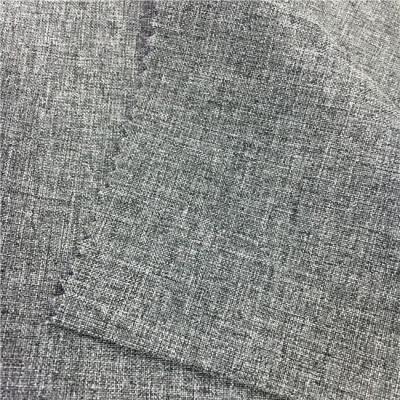 China Wholesale 100% Polyester Blend Gray Color Fabric Shrink-Resistant For Clothes for sale