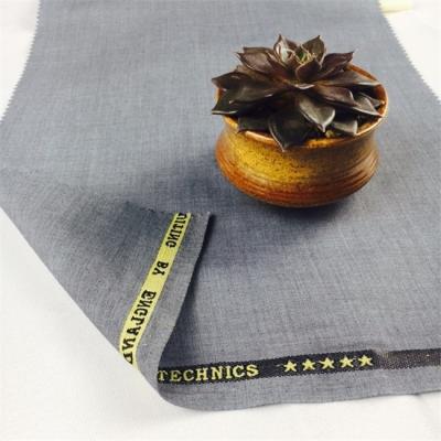 China Wholesale China Supply Shrink-Resistant Polyester Fabric TR Tailoring Fabric With Narrow Selvage For Uniform, Men's Suit for sale