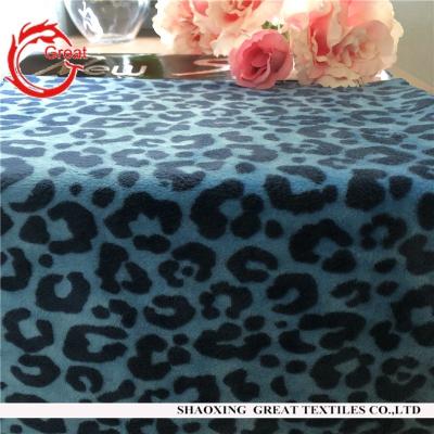 China Wholesale anti-static micro touch spandex velor printed fab for upholstery garments, blankets, bedding sheets, for sale