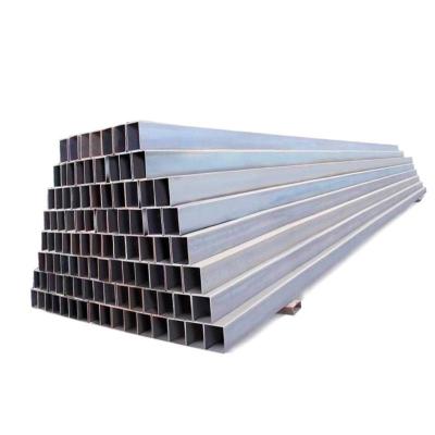 China Aluminum square tube rofile aluminum square hollow telescopic tube 200x200 pipe profile Constructure factory for cube system for sale