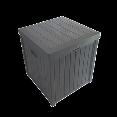 China Garden Plastic Viable Outdoor Plastic Storage Box Bench Garage Storage Box Outdoor Patio Storage Deck Box for sale