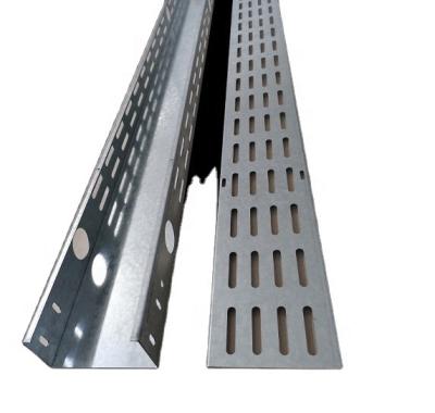 China Construction Purchase Ventilated And Perforated Waterproof Hanging Concrete Precast GI Galvanized Trunking Metal Cable Trays Basket for sale