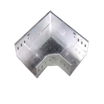 China soup export 600mm x 200mm flexible surface hot dip galvanized metal wiring cable management trays matching tee cable tray accessories for sale