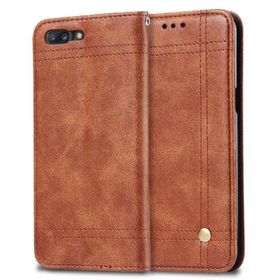 China Anti - Dirt Oneplus 5 Leather Case , Brief Business Flip Wallet Leather Case for sale