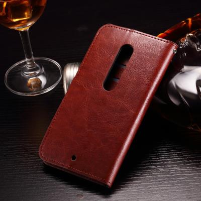 China Colored Moto X Play Leather Case , PU Leather Motorola Protective Case for sale