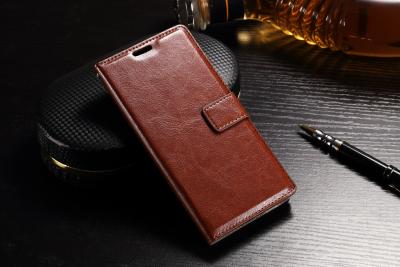 China Synthetic Sony Xperia Flip Cover ,  3 Card Slots Shock Resistant Flip Leather Case for sale