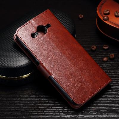 China PU Leather Huawei Y3 Phone Case Handmade Light Weight With Slot Function for sale