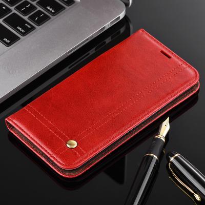 China Book Cover LG Leather Case For LG K10 Magnetic Force With Two Card Slot for sale