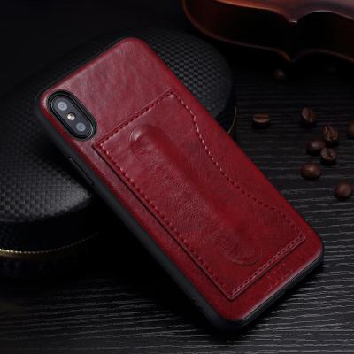 China Idools Card Slot Phone Case , Customized Back Cover Support Stand Holder for sale