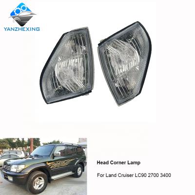 China YZX headlight corner lamp clearance light for toyota land cruiser lc90 2700 corner lamp 3400 98-02 for LC90 for sale