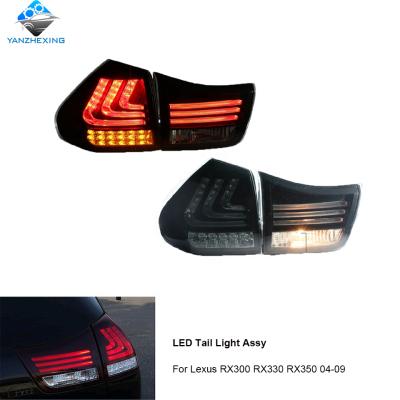 China ABS+PC YZX LED Tail Lamp Stop Rear Brake Light For Lexus RX300 RX330 RX350 04-09 Year Red/Smoke Lens for sale