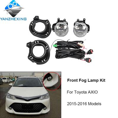 China YZX Front Bumper Fog Lamp Light Kit For Toyota AXIO 2015 2016 12V Halogen Daytime Running Lamp AGYA for sale