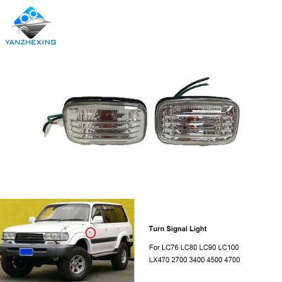 China YZX Fender Light Lamp Side Turn Signal For Toyota Land Cruiser LC76 LC80 LC90 LC100 LX470 2700 3400 4500 4700 LAND CRUISER 80 for sale