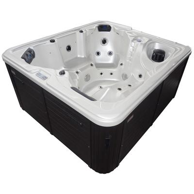 China New Design Freestanding Garden 4 Seater Europe Hot Tub for sale