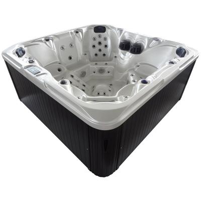 China Freestanding Spa 7 Person Luxury Party Whirlpool Garden Hot Tub for sale