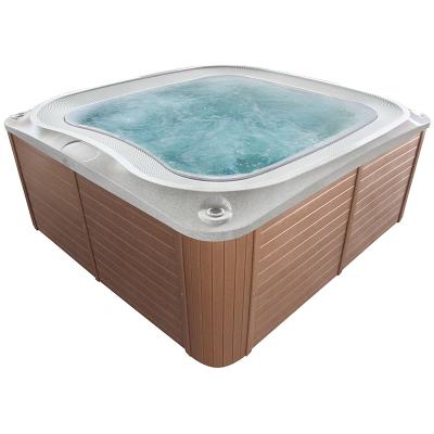 China Freestanding High Quality Outdoor Massage 8 Seater Hot Tub for sale