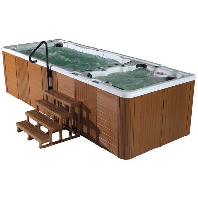 China Garden Freestanding Luxury Acrylic 6 Meters Above Ground Bath Spa For Sale for sale