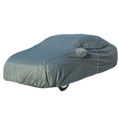 China Waterproof All Weather Sports Car Cover PVC 210g Cotton Lined Car Covers For Automobiles for sale