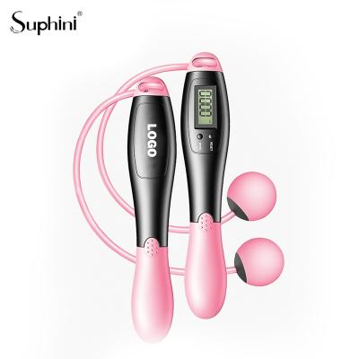 China Hot Sale PVC Suphini Amazon Digital Outdoor Tied Wireless Jump Rope With Counter Jump Rope for sale