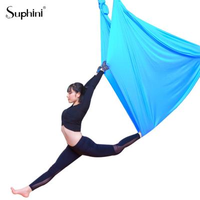 China Best Anti Gravity Gradient Color Adult Suphini Aerial Yoga Hammock Swing Low Bed Stretch for sale