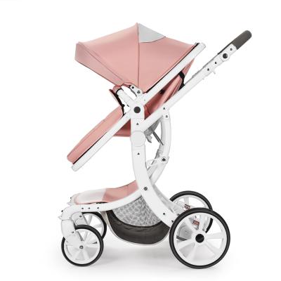 China 2018 New Pink Baby Carriages Landscape Travel System Baby Stroller High for sale