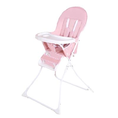 China Safety Comfortable Baby Dining High Quality Baby Feeding Chair/Wholesale Stainless Steel Baby Movable Umpire Chair For Restaurant for sale