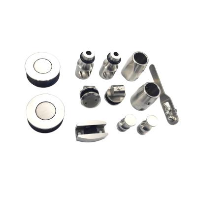 China Easy Installation Factory Direct Sales Stainless Steel 304 Accessories Sliding Glass Door Glass Fitting Accessories for sale